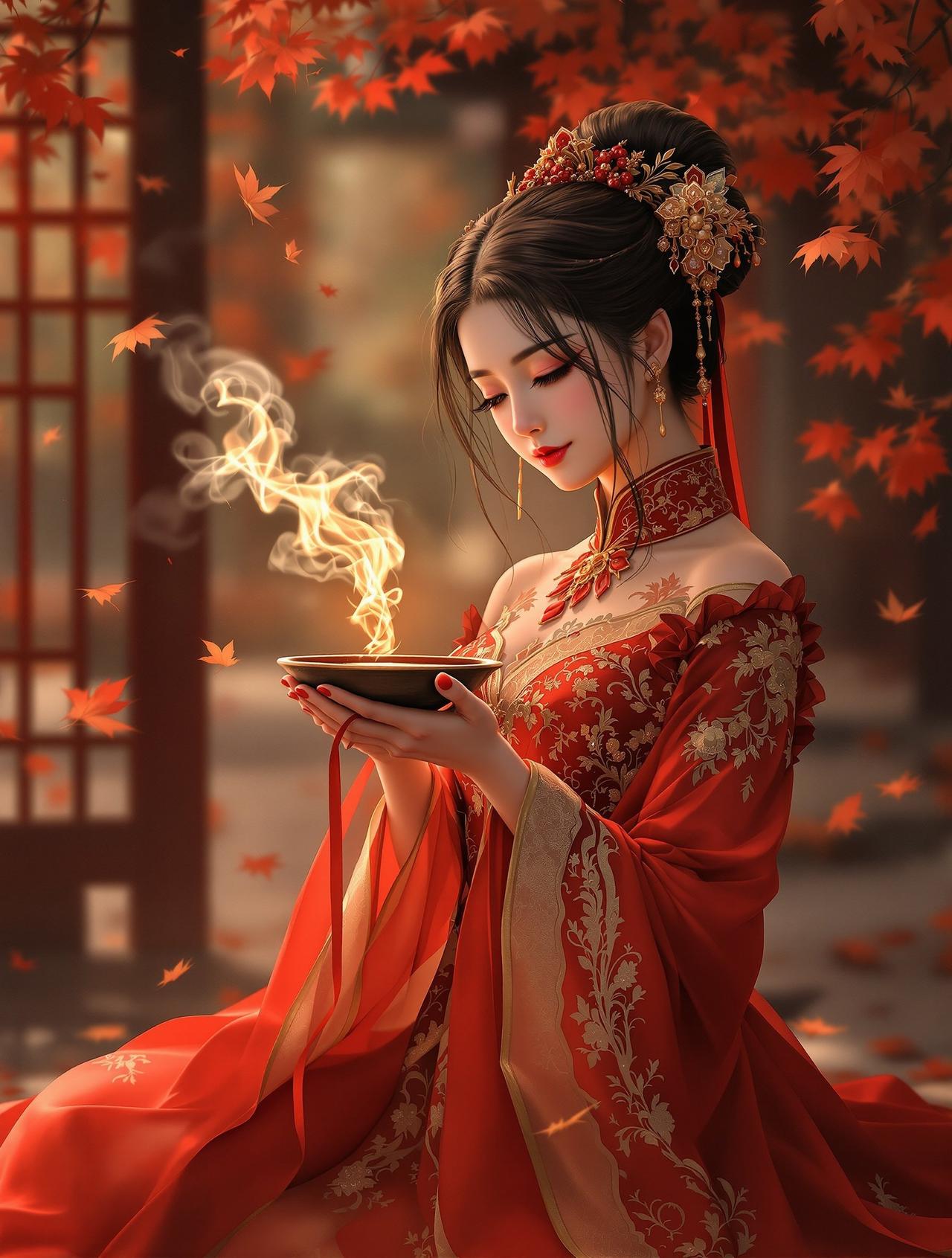 91动漫在线观看精选古风番剧《残香烬》- 一缕残香，燃尽三生痴念